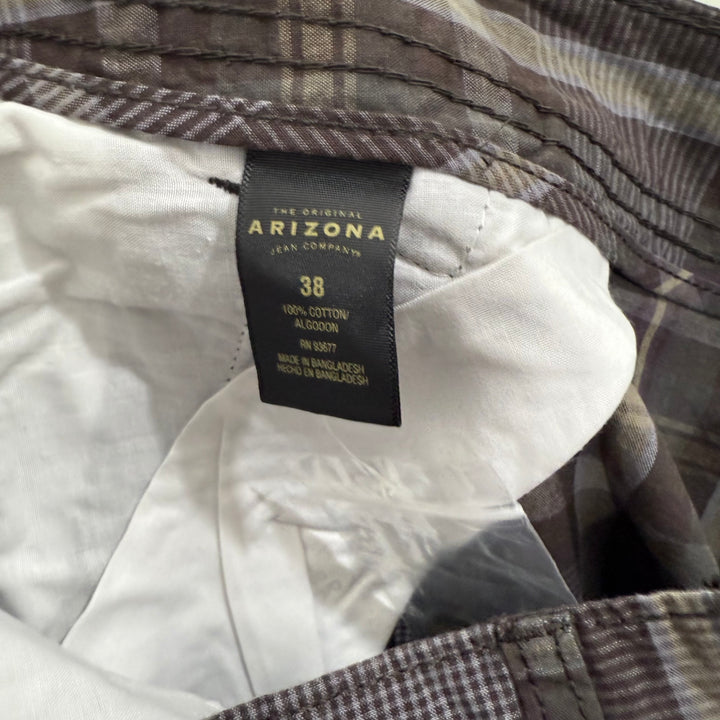 ARIZONA CHECKERED CARGO COTTON SHORT BRAND NEW