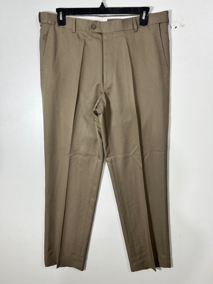 GEOFFREY BEENE STRAIGHT FIT DRESS PANT WITHOUT STRETCH