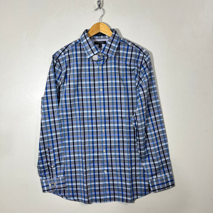 BANANA REPUBLIC CAMDEN FIT CHECKERED SHIRT BRAND NEW