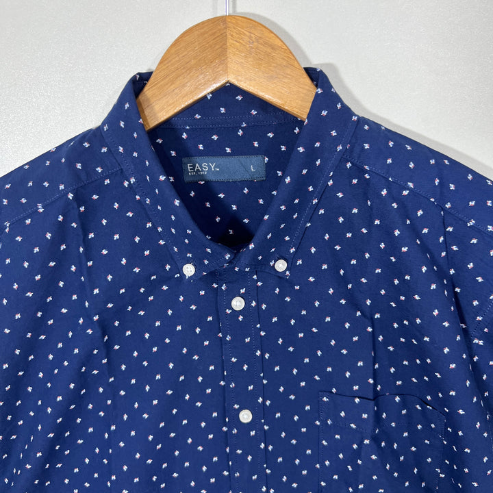 EASY BUTTON DOWN CASUAL COTTON SHIRT