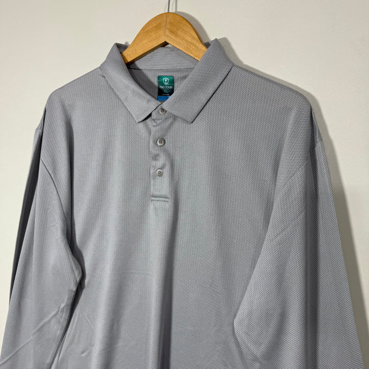 PRO TOUR COOL PLAY LONG SLEEVES SPORT POLO TSHIRT