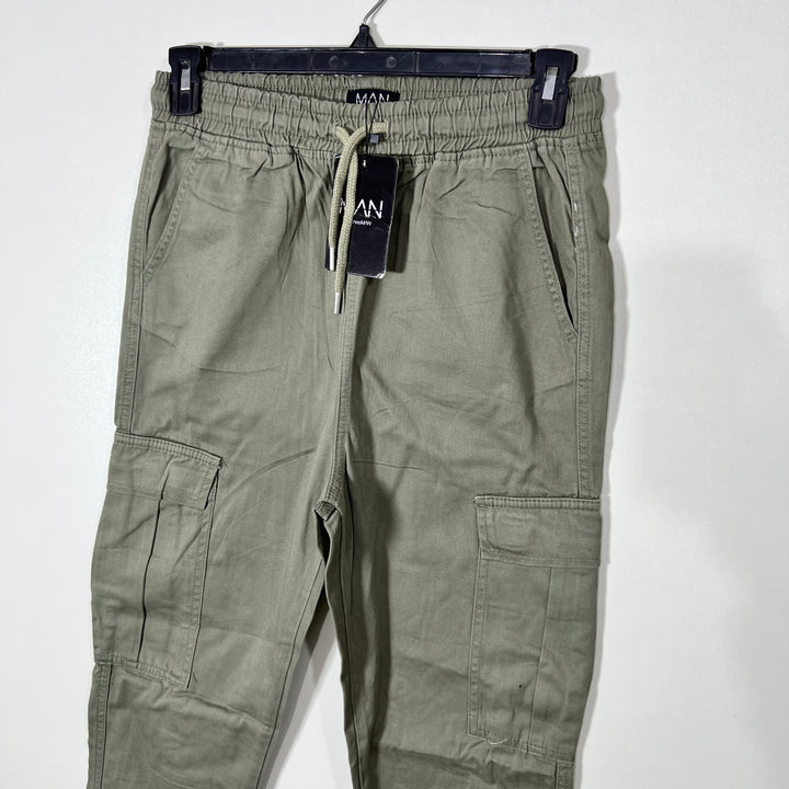 BOOHOOMAN STRAIGHT FIT CARGO COTTON PANT BRAND NEW