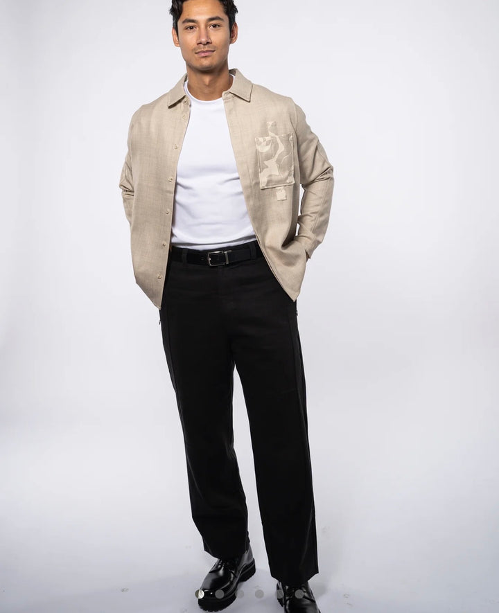 NORMANS WOOL POLYESTER OVERSHIRT JACKET BRAND NEW