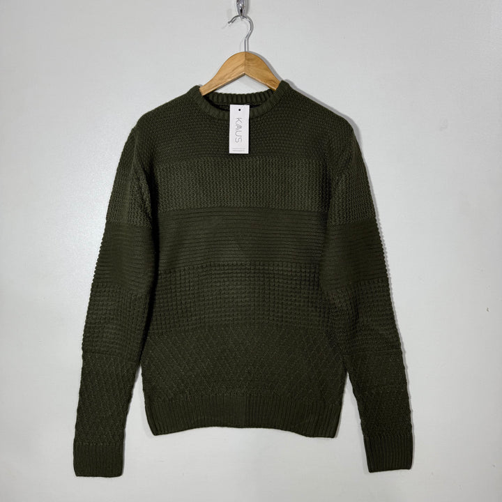 BAKERS KNITWEAR ACRYLIC SWEATER BRAND NEW GREEN COLOUR