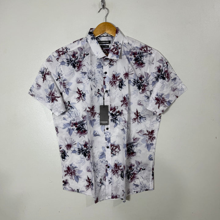 CONNOR CLASSIC FIT HALF SLEEVES COTTON SHIRT BRAND NEW