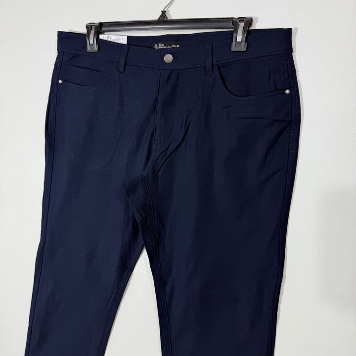 MEMBERS MARK SLIM FIT PERFORMANCE PANT BRAND NEW WITH STRETCH BLUE COLOUR