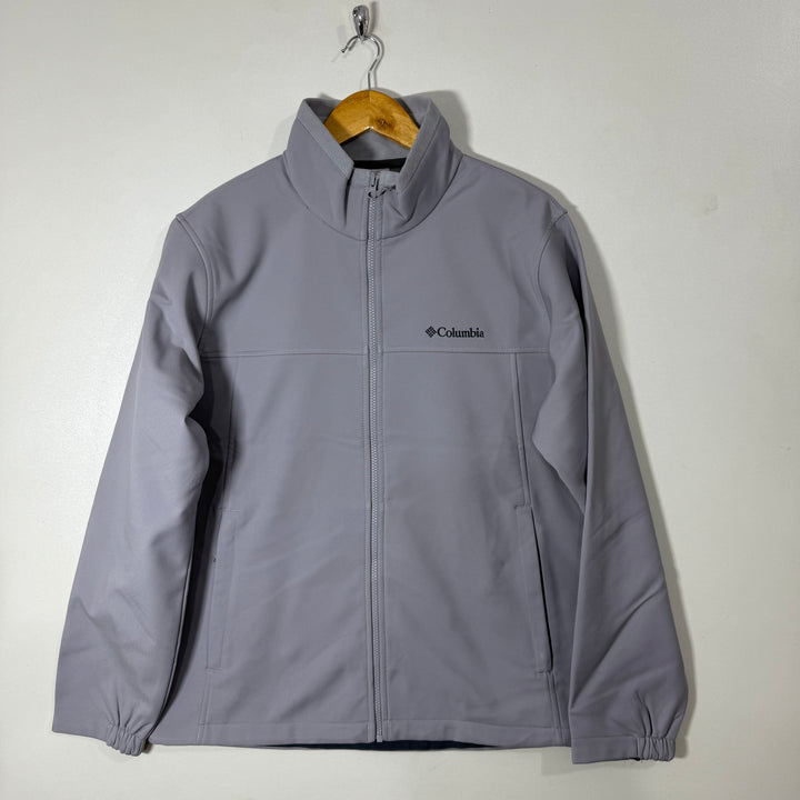 COLUMBIA SOFT SHELL WINDBREAKER JACKET INNER FLEECE