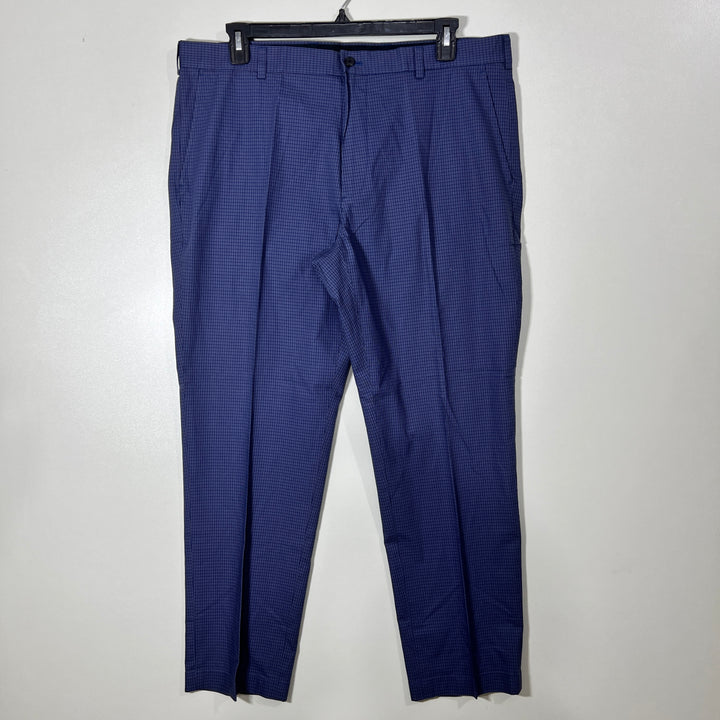 BROOKS BROTHERS CHECKERED ADVANTAGE COTTON CHINO PANT WITHOUT STRETCH