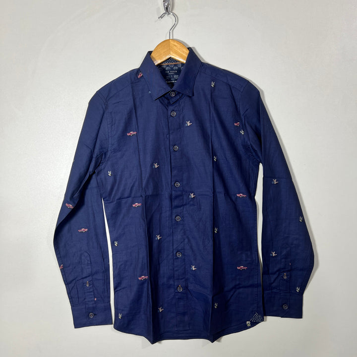 TED BAKER BUTTON DOWN CASUAL COTTON SHIRT