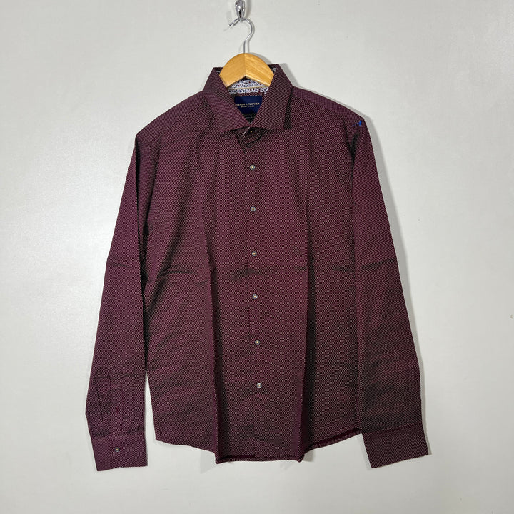 DENIM & FLOWER COTTON SHIRT
