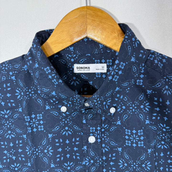 SONOMA BUTTON DOWN HALF SLEEVES COTTON SHIRT