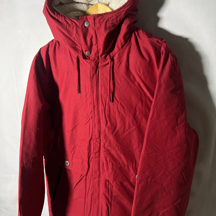 PULL&BEAR PARKA PUFFER JACKET WITH HOOD