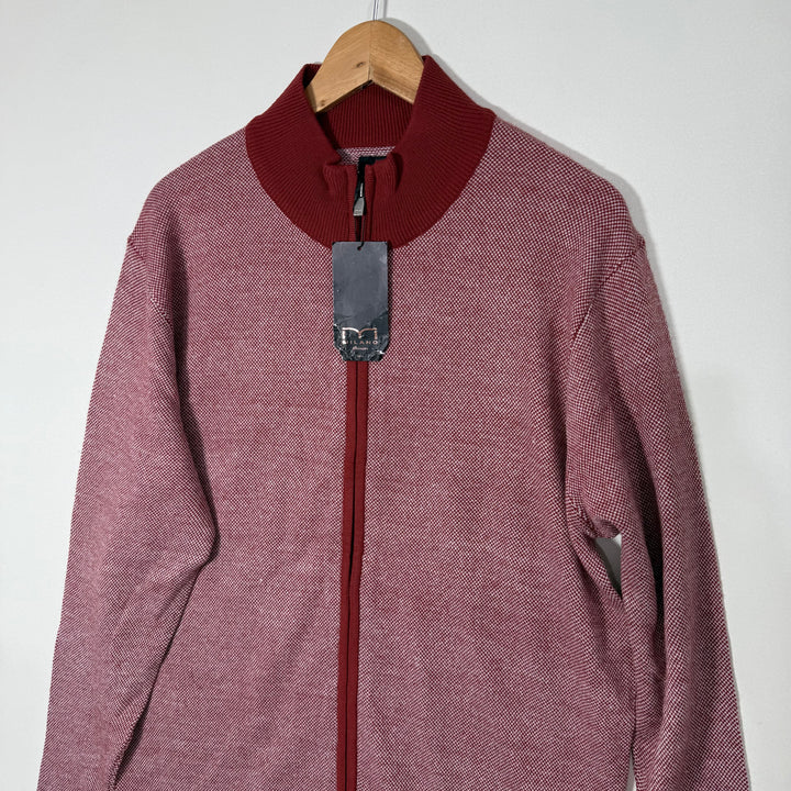 MILANO FULL ZIP ACRYLIC SWEATER BRAND NEW