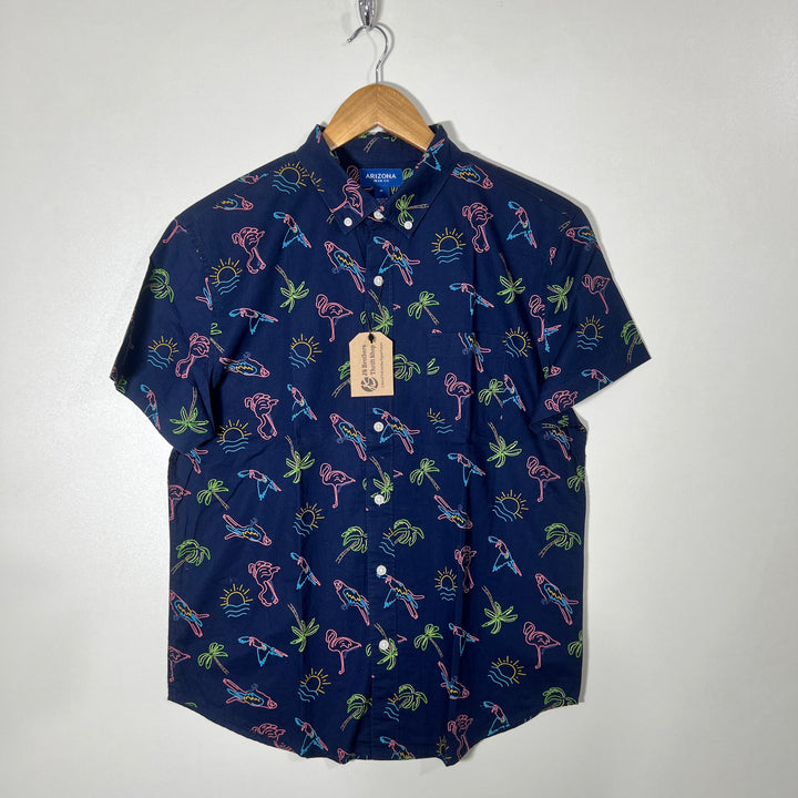 ARIZONA BUTTON DOWN HALF SLEEVES SHIRT