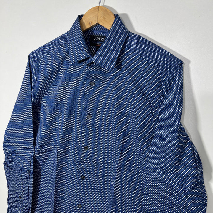 APT.9 SLIM FIT SEMI FORMAL SHIRT WITH STRETCH