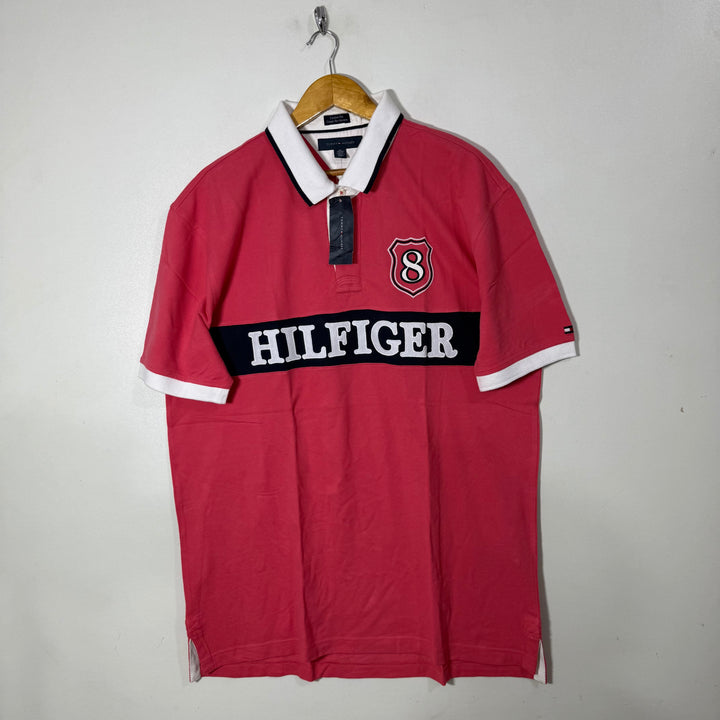 TOMMY HILFIGER CUSTOM FIT COTTON POLO TSHIRT BRAND NEW
