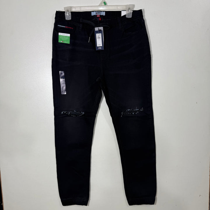 TOMMY JEANS RIPPED JOG JEANS BRAND NEW WITH STRETCH