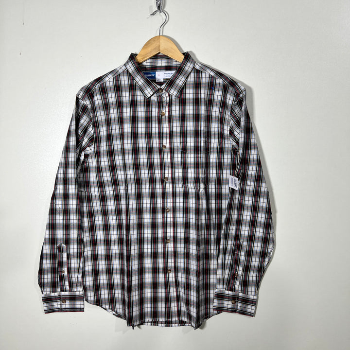 OLD NAVY CHECKERED CASUAL COTTON SHIRT BRAND NEW
