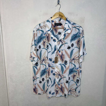 HAMMOND & CO SAFARI COLLAR HALF SLEEVES HAWAI SHIRT - JS BROTHERS 