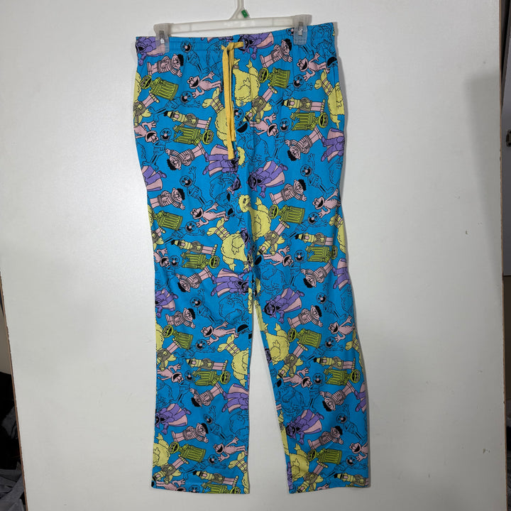 SESAME STREET PRINTED COTTON JARSEY LOUNGEWEAR TROUSER