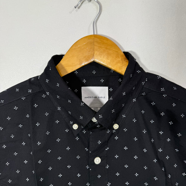 AMERICAN EAGLE BUTTON DOWN DOWN CASUAL COTTON SHIRT