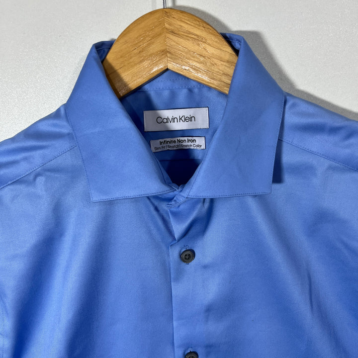 CALVIN KLEIN SLIM FIT NON IRON FORMAL SHIRT