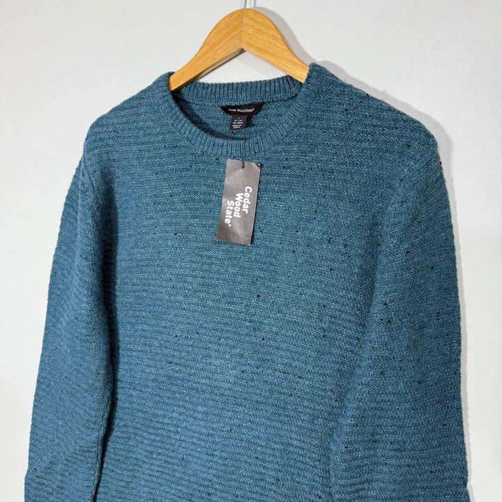 CEDAR WOOD STATE KNITWEAR COTTON SWEATER BRAND NEW
