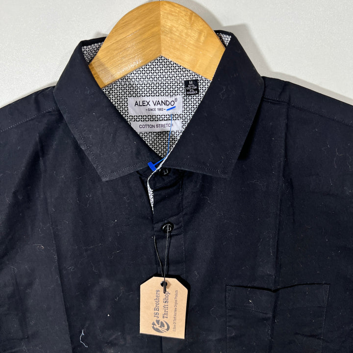 ALEX VANDO HALF SLEEVES COTTON SHIRT