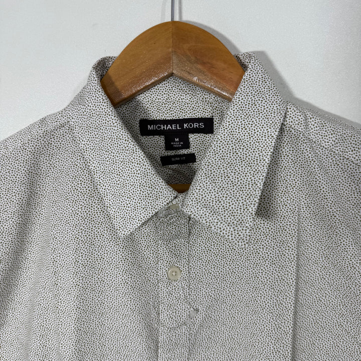 MICHAEL KORS SLIM FIT CASUAL COTTON SHIRT