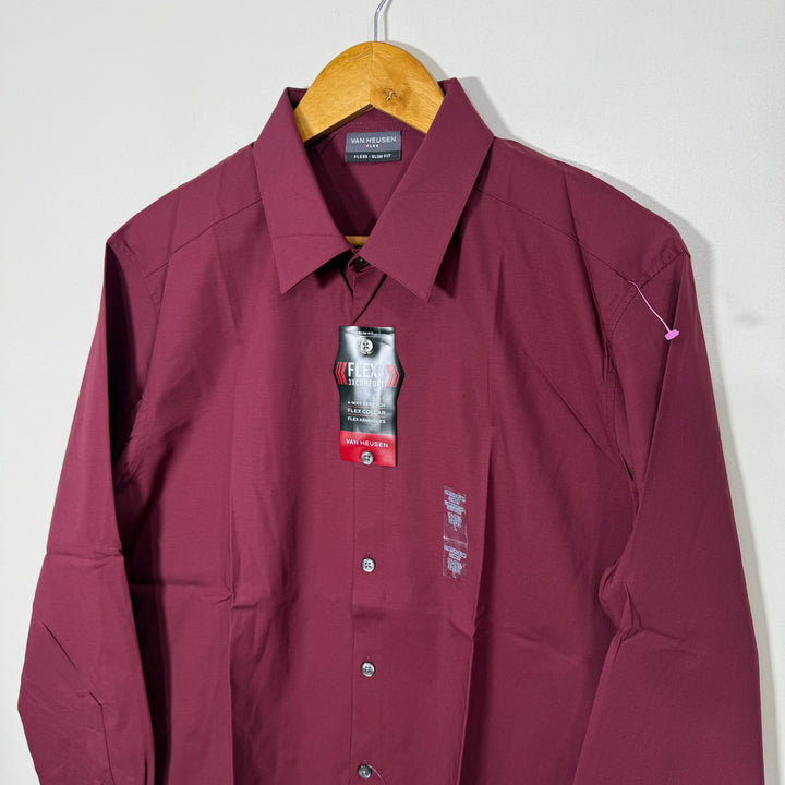 VAN HEUSEN SLIM FIT FLEX FORMAL SHIRT BRAND NEW 4 STRETCH
