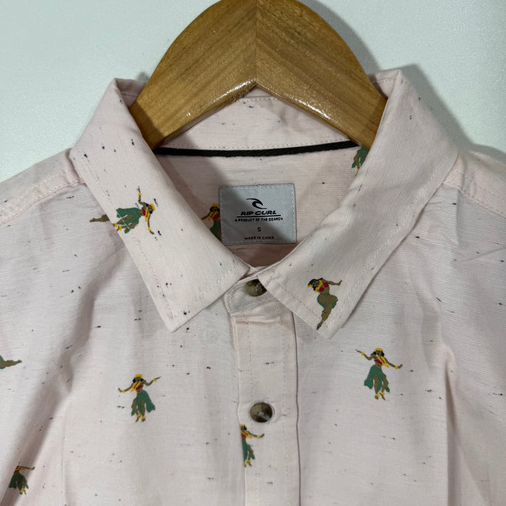 RIP CURL HALF SLEEVES COTTON SHIRT BRAND NEW