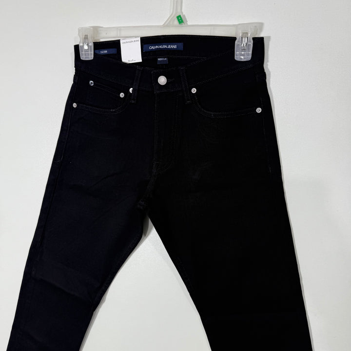 CALVIN KLEIN JEANS STRAIGHT FIT DENIM PANT BRAND NEW BLACK COLOUR