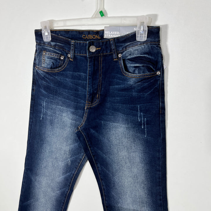 CARBON RELAXED STRAIGHT FIT  DENIM PANT BRAND NEW WITH STRETCH