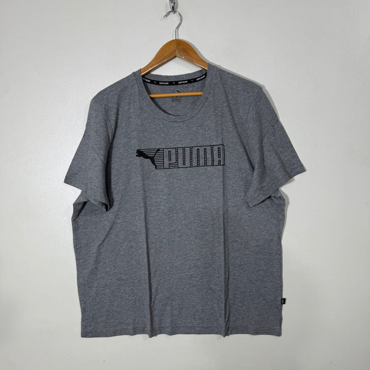PUMA COTTON TSHIRT. GREY COLOUR