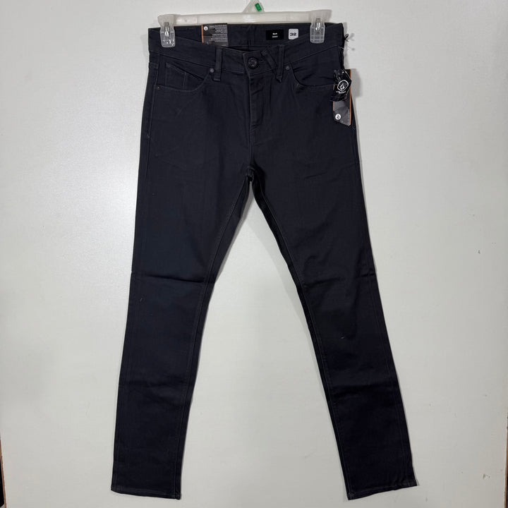 VOLCOM SKINNY FIT DENIM PANT BRAND NEW WITH STRETCH GREY COLOUR