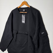 DRDENIM OVERSIZED DROOPED SHOULDER SWEATSHIRT BRAND NEW BLACK COLOUR