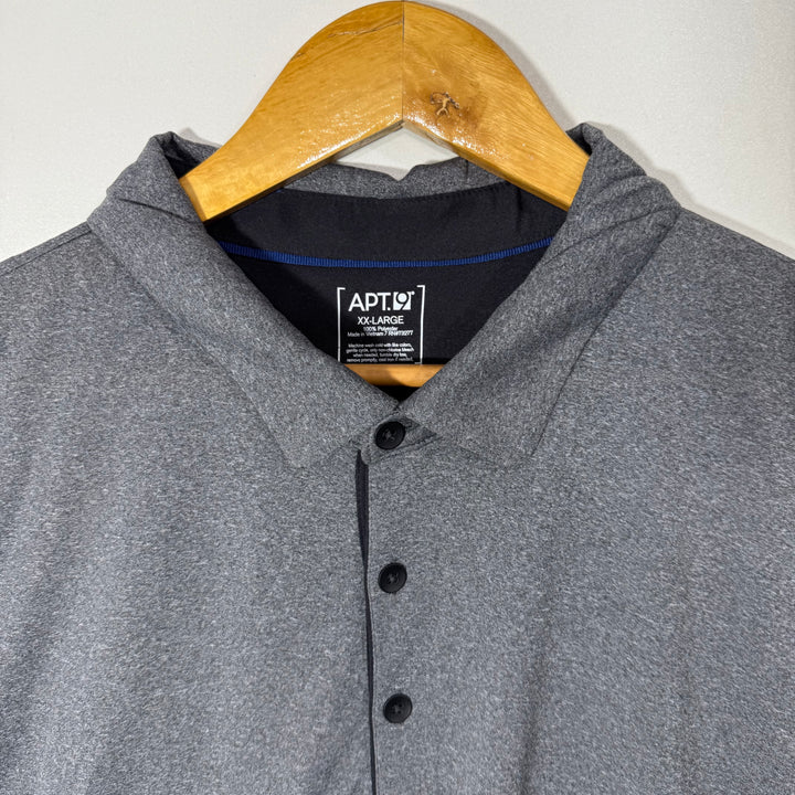 APT.9 SPORT POLO TSHIRT GREY COLOUR