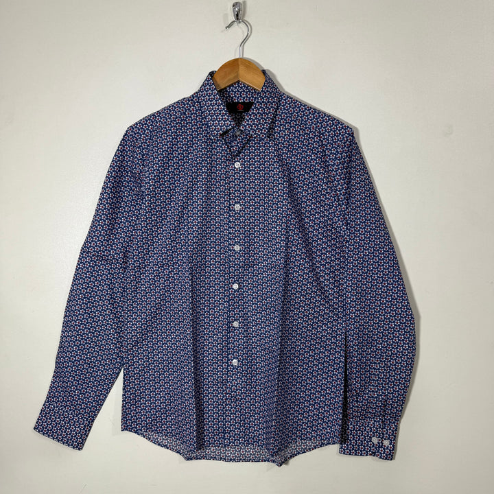 J BRNZAL PRINTED CASUAL COTTON SHIRT