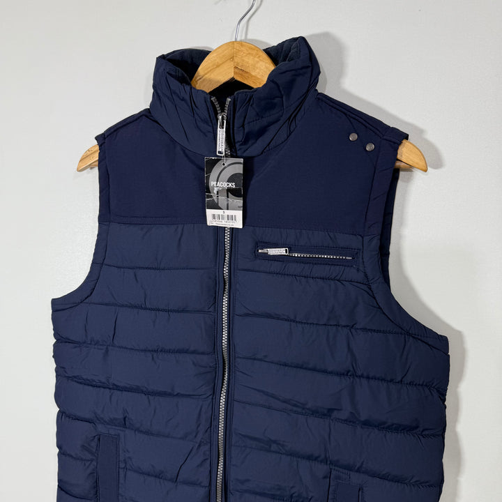 PEACOCKS SLEEVES LESS PUFFER JACKET BRAND NEW