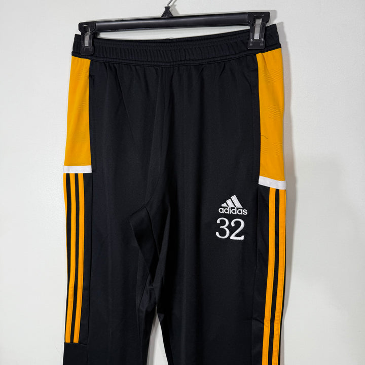 ADIDAS AEROREADY SPORT TROUSER WITH SIDE ZIP POCKETS BLACK COLOUR