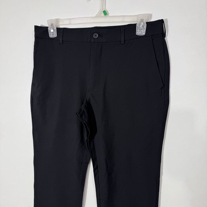 VAN HEUSEN SLIM FIT PERFORMANCE PANT WITH STRETCB BLACK