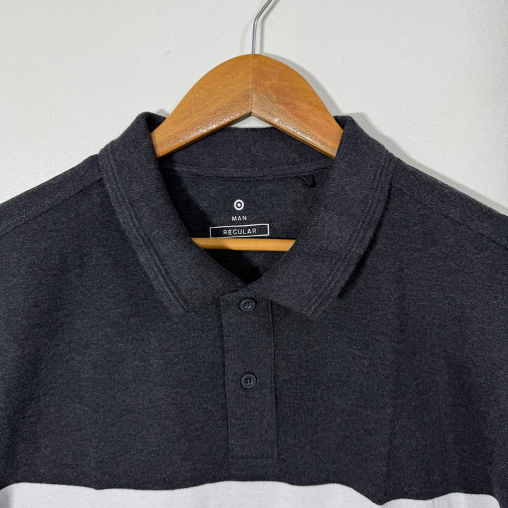 TARGET MAN COTTON POLO TSHIRT GREY COLOUR