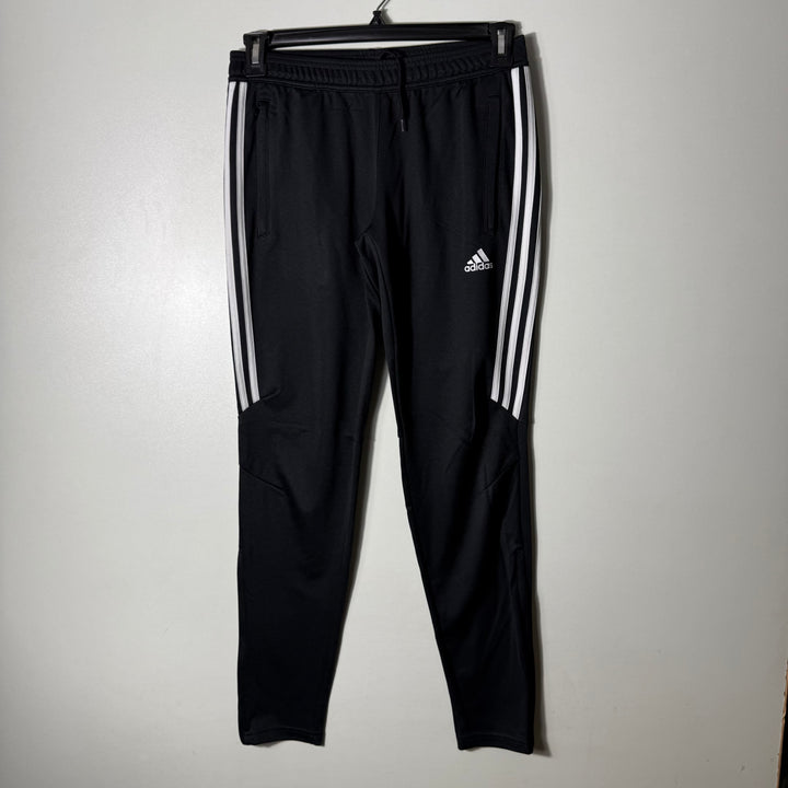 ADIDAS CLIMACOOL SKINNY FIT  SPORT TROUSER WITH SIDE ZIP POCKETS BLACK COLOUR