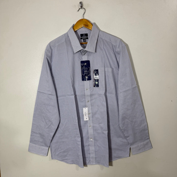 GEORGE CLASSIC FIT COTTON CHECKERED SHIRT BRAND NEW