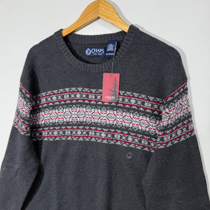 CHAPS KNITWEAR COTTON SWEATER BRAND NEW