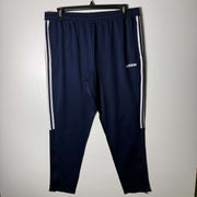 ADIDAS CLIMALITE SPORT TROUSER WITH SIDE ZIP POCKETS BLUE COLOUR