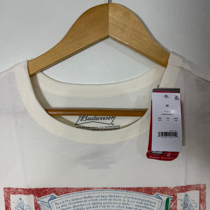 BUDWEISER COTTON TSHIRT BRAND NEW