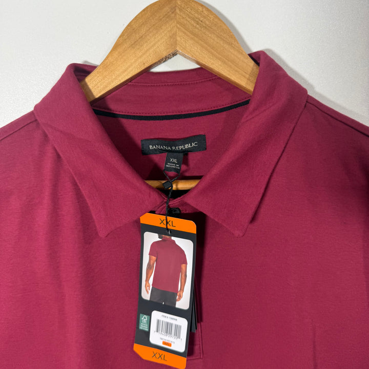 BANANA REPUBLIC COTTON POLO TSHIRT BRAND NEW