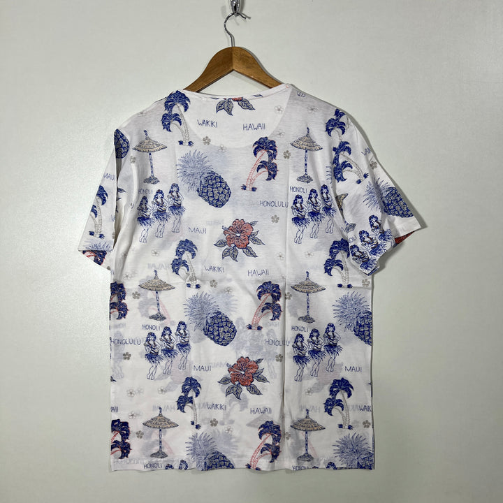 DENIM & FLOWER COTTON TSHIRT BRAND NEW