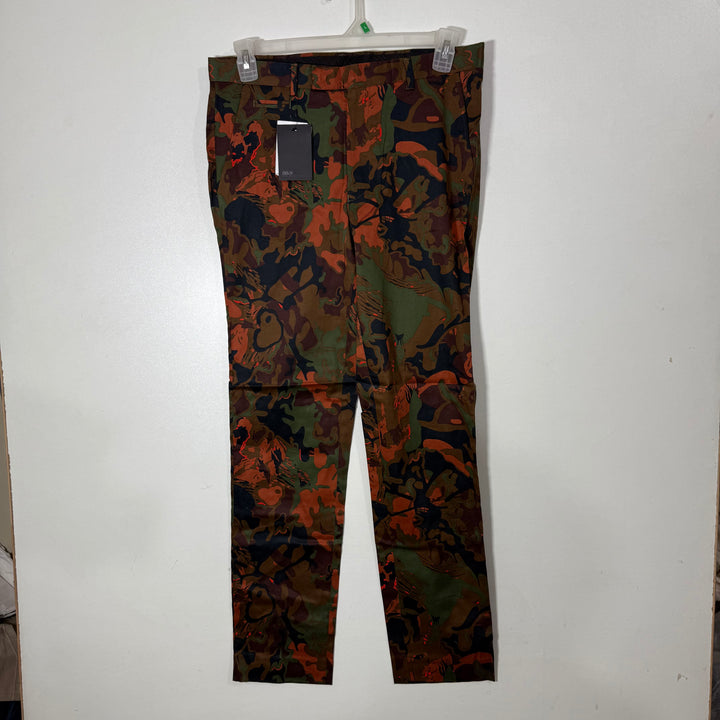 ASOS SLIM FIT PRINTED COTTON PANT BRAND NEW